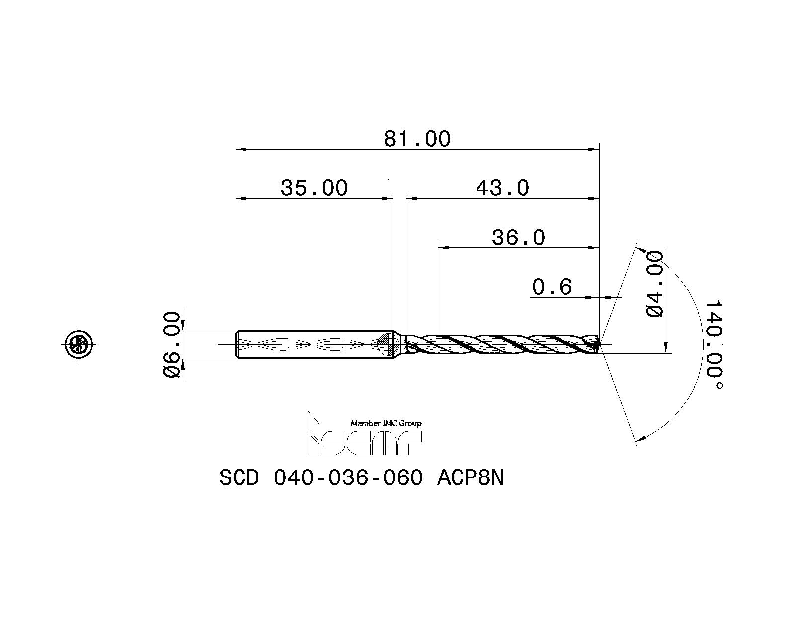 イスカル 超硬ソリッドドリル SCD-ACP8N IC908 SCD034029060ACP8N(IC908)(1831832)[送料別途