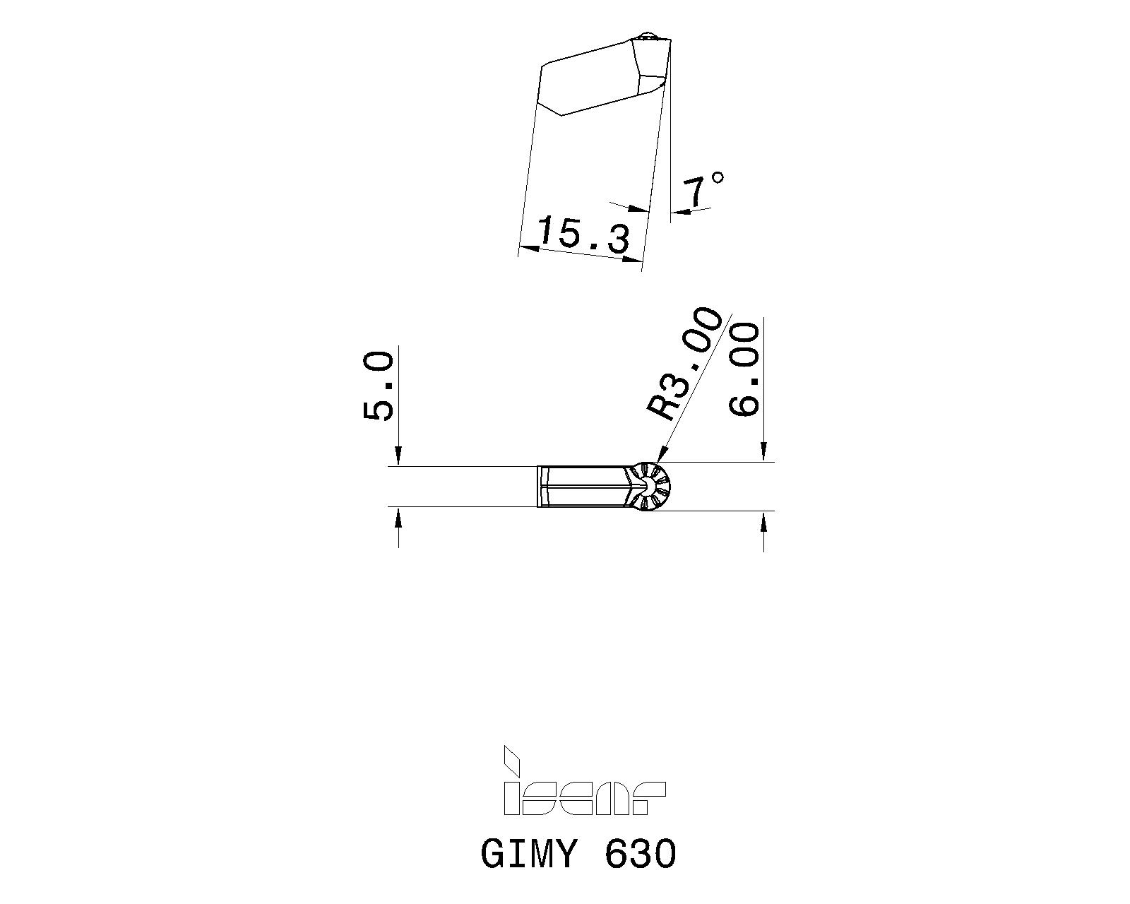 ISCAR Cutting Tools - Metal Working Tools - GIMY (full radius