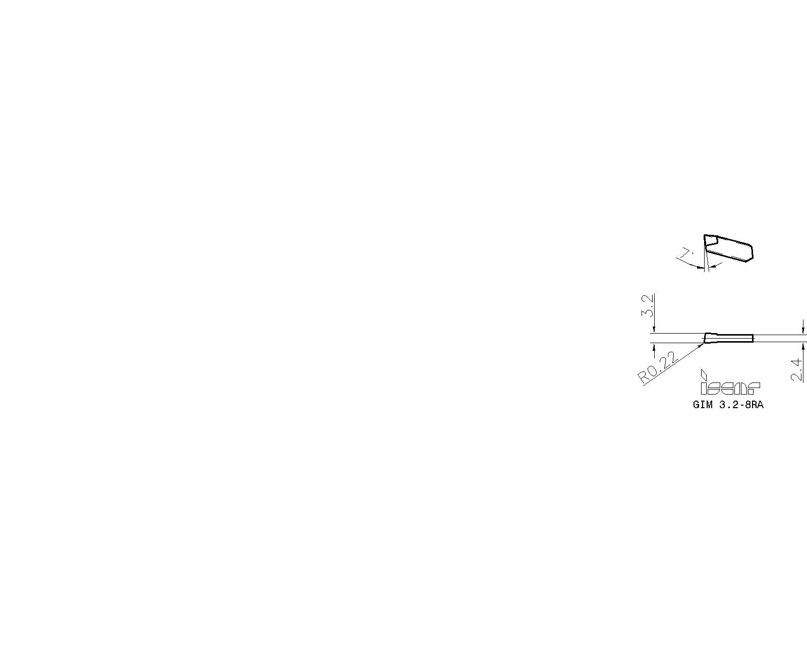 ISCAR Cutting Tools Metal Working Tools GIMWRA/LA 6403195 GIM