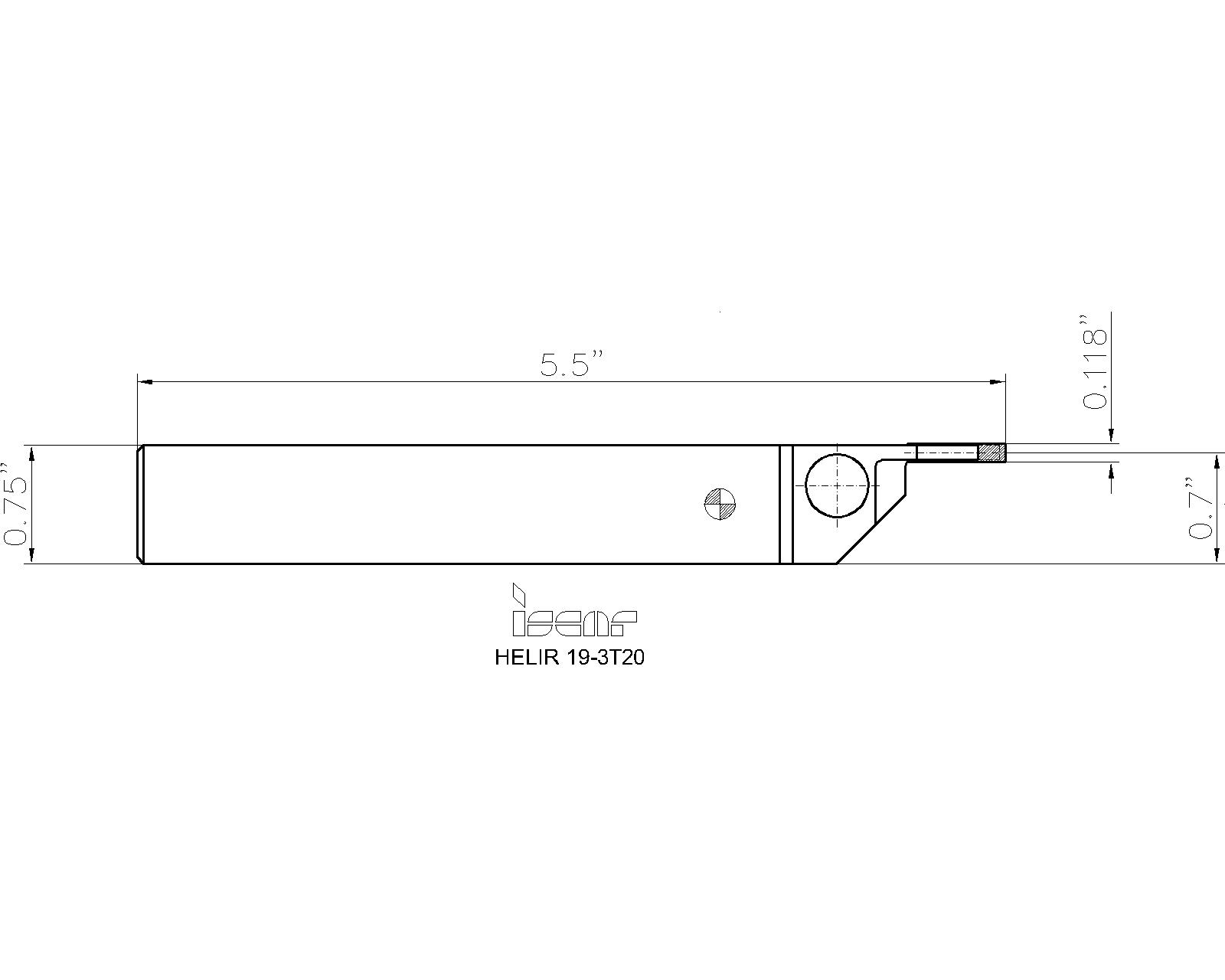 すので イスカル ヘリグリップ HELIR 2525-3T20 KanamonoYaSan KYS