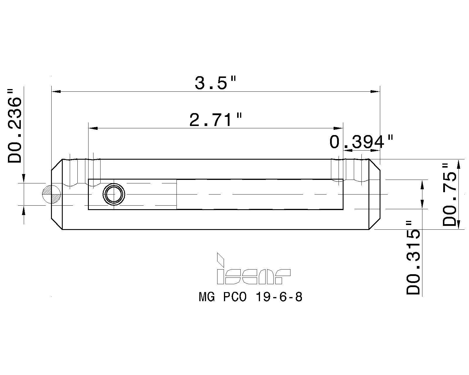 ISCAR Cutting Tools Metal Working Tools PICCO/MG PCO (Holder