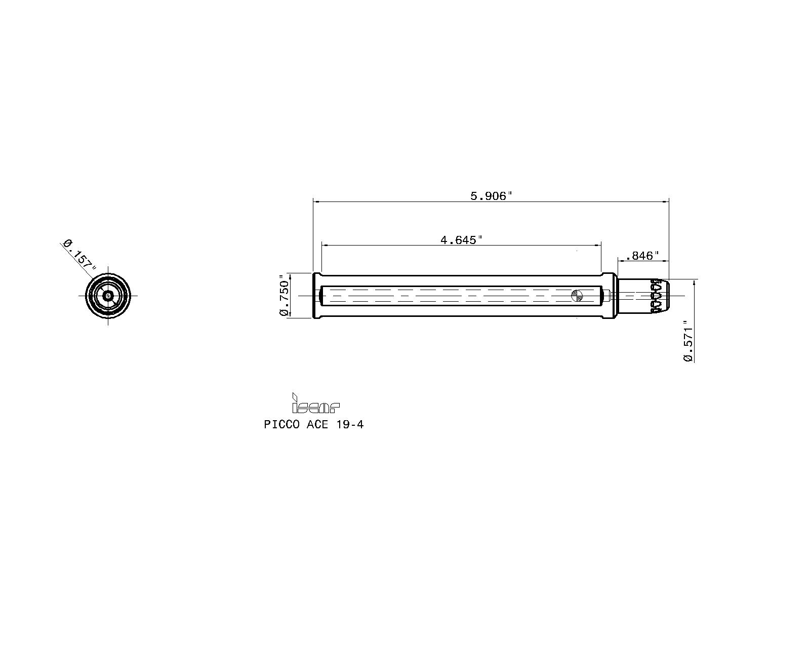 ISCAR Cutting Tools - Metal Working Tools - PICCO ACE : 2801824