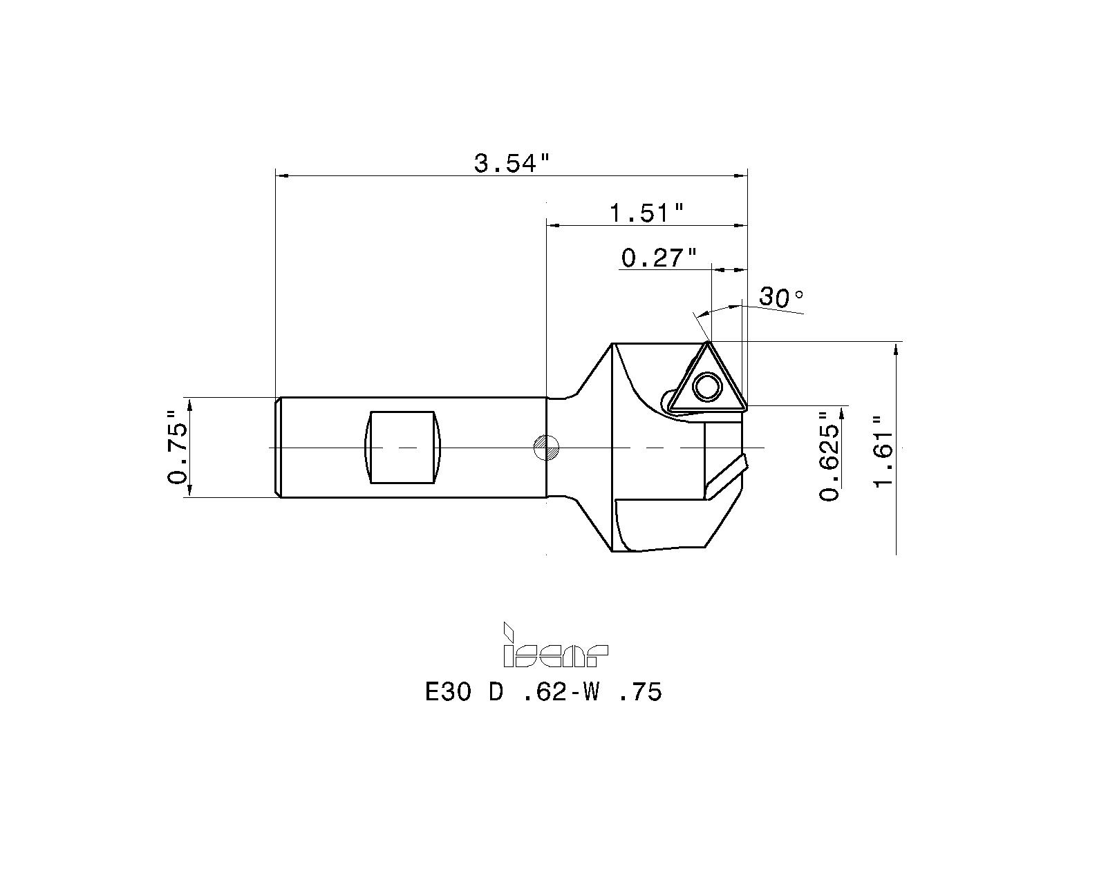 ISCAR Cutting Tools Metal Working Tools E : E D