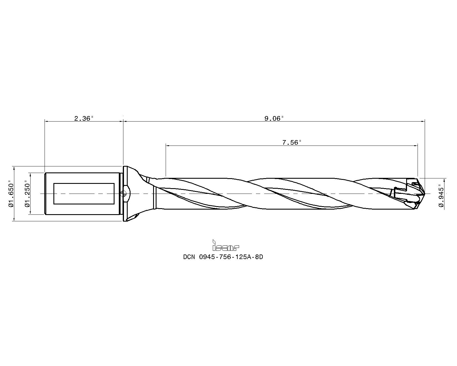 ISCAR Cutting Tools - Metal Working Tools - DCN A-8D : 3202594 