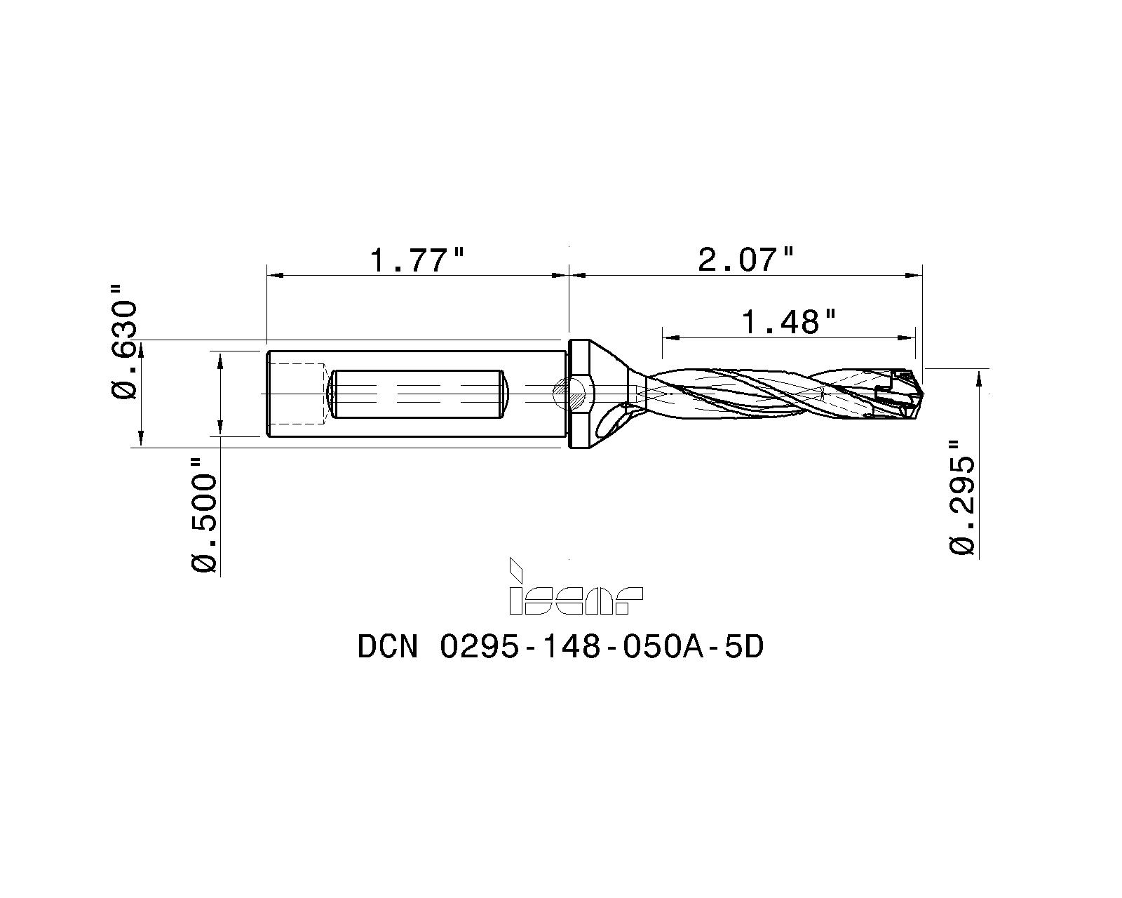 ISCAR Cutting Tools - Metal Working Tools - DCN A-5D : 3202947 