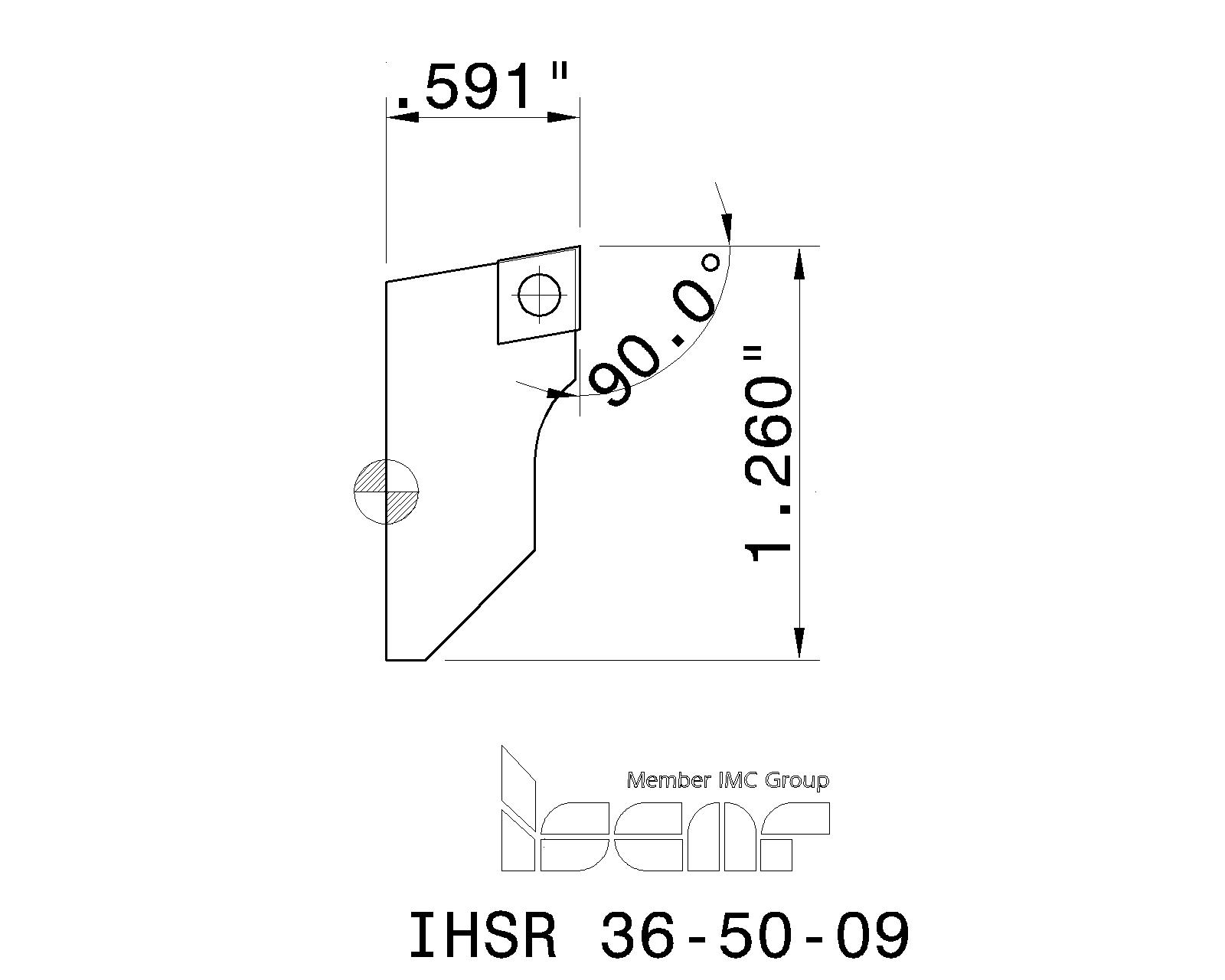 ISCAR Cutting Tools - Metal Working Tools - IHSR : 4551000 - IHSR 