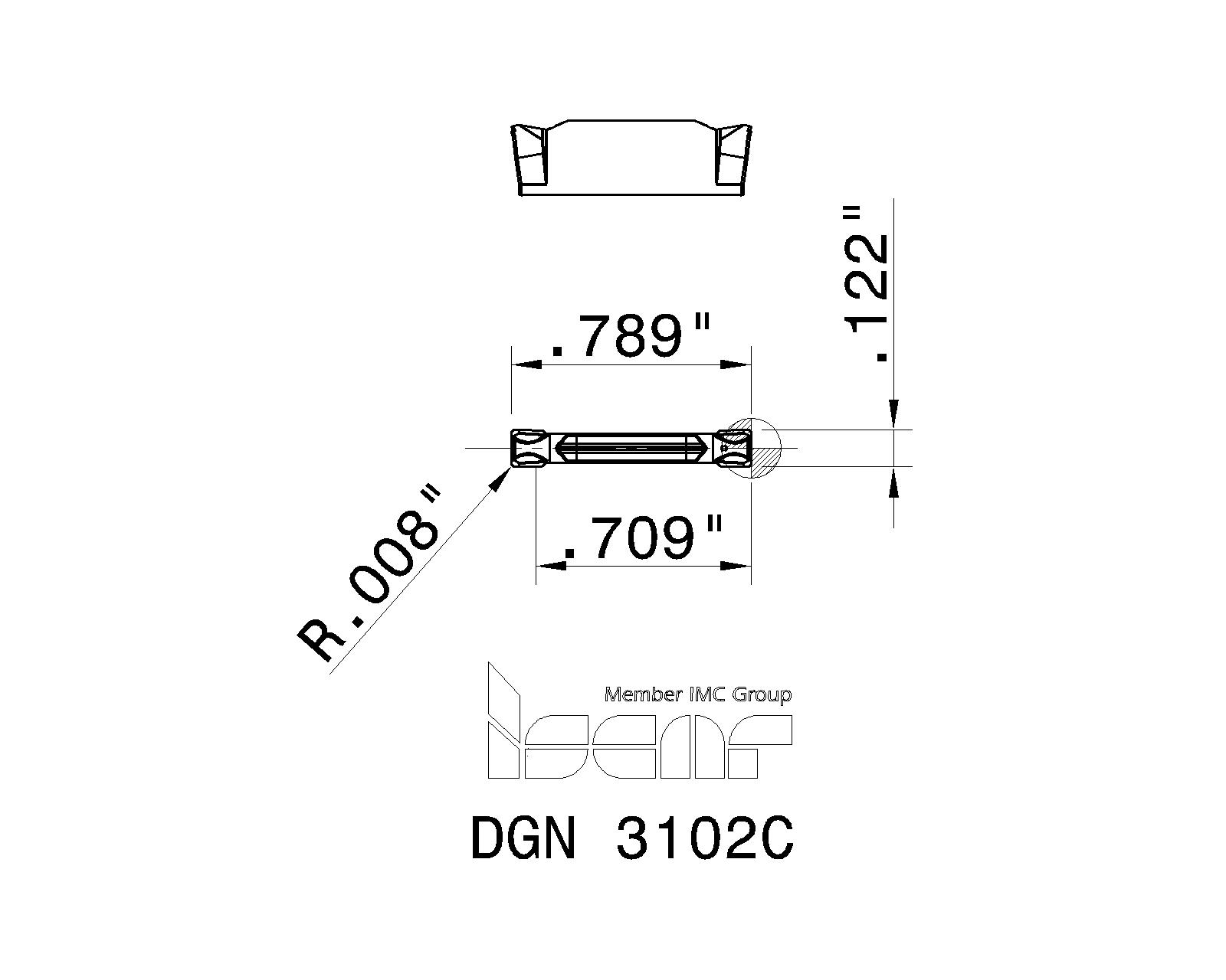 おすすめ特集 イスカル ドゥーグリップ 突っ切り加工用チップ DGN DGNC DGNM-C IC1010 10個 品番