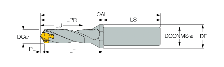 ISCAR Cutting Tools - Metal Working Tools - DCN R-3D : 3202785 