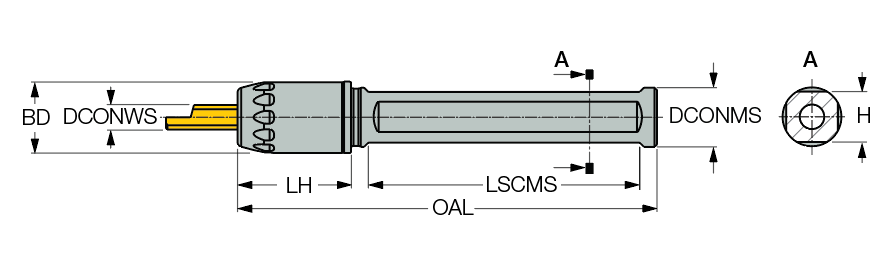 ISCAR Cutting Tools - Metal Working Tools - PICCO ACE : 2801824