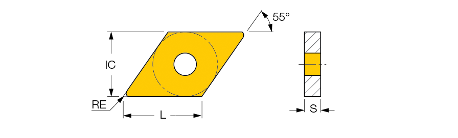 DNMG 441 SF T6120 DNMG 441 SF T6120