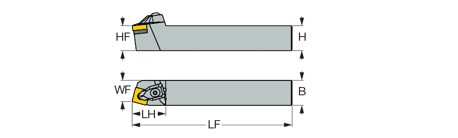 ISCAR Cutting Tools - Metal Working Tools - ISO-Turning - - DSBNR/L
