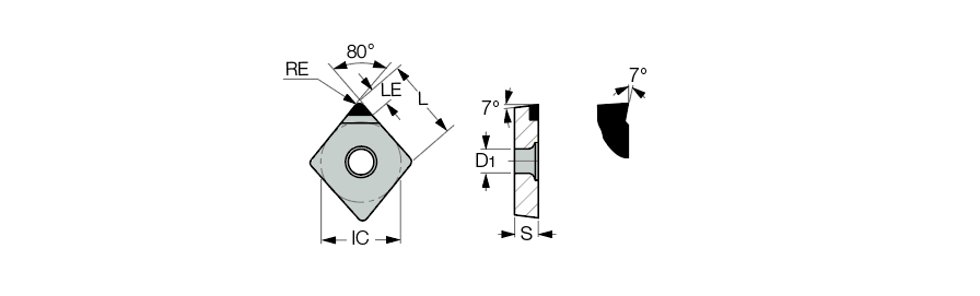 iscar cutting tools metal working tools ccmt pcd