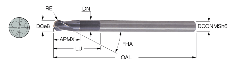 ISCAR Cutting Tools - Metal Working Tools - EB-A2 (precision stub