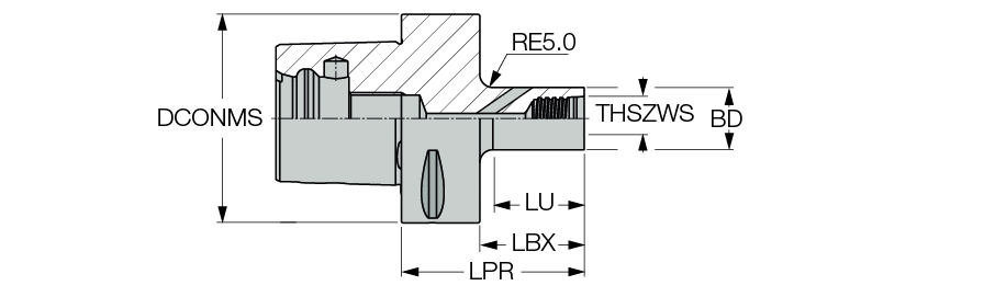 ISCAR Cutting Tools - Metal Working Tools - TGAQ-JHP : 3367508 - TGAQ D52-3 -2Z-JHP