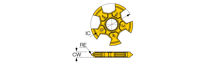 ISCAR Cutting Tools - Metal Working Tools - Threading - - TTG-16E-ISO