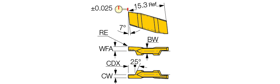 ISCAR Cutting Tools - Metal Working Tools - Groove-Turn & Parting ISCAR Cutting Tools - Metal Working Tools - Groove-Turn & Parting