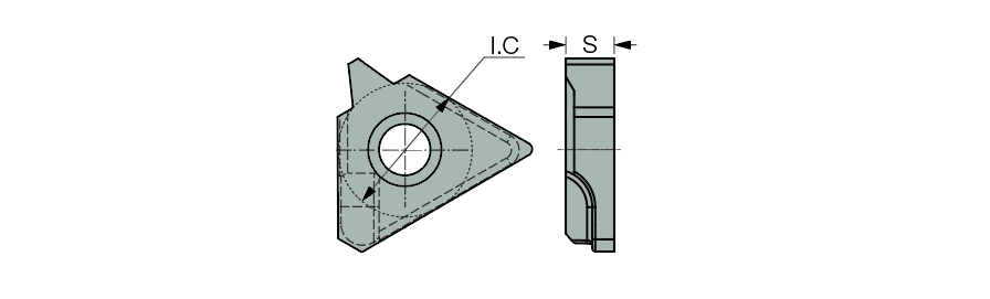 ISCAR Cutting Tools - Metal Working Tools - Thread anvils ER/IL ...