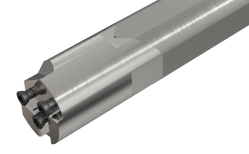 Solid Carbide Tool 4.06 mm 4.8 mm Projection 0.1875 Micro 100 QBB-160750 Right Hand Cutting Radius Quick Change Boring Tool 0.08 mm Minimum Bore Diameter 19.1 mm 0.040 Shank Diamet 0.750 Tool Radius 0.160 Maximum Bore Depth 0.03 1.02 mm Solid Carbide Tool 4.06 mm 4.8 mm Projection 0.1875 Micro 100 QBB-160750 Right Hand Cutting Radius Quick Change Boring Tool 0.08 mm Minimum Bore Diameter 19.1 mm 0.040 Shank Diamet 0.750 Tool Radius 0.160 Maximum Bore Depth 0.03 1.02 mm